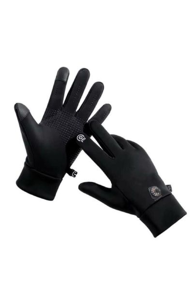 SS Uzun Parmaklı Dokunmatik Parmak Özellikli Pusula ve Termometreli Eldiven