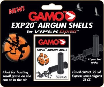 GAMO EXP20 AIRGUN SHELLS - HAVALI AV SAÇMASI 22mm
