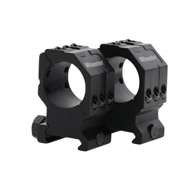 Wheeler 30mm Alçak Profil Picatinny Dürbün Montaj Halkası – 2 Parça, Seviye Göstergeli (1099954)