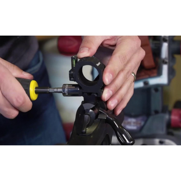 Wheeler 34mm Alçak Profil Picatinny Dürbün Montaj Halkası – 2 Parça, Seviye Göstergeli (Low) (1099951)