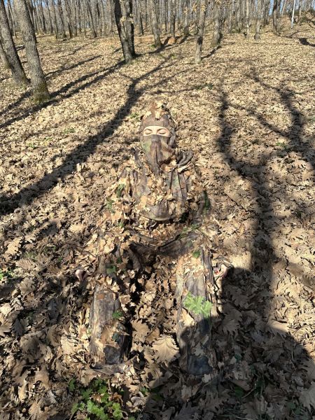 KMCS Ghillie Suit 4.1 3D Yaprak Kamuflaj Takımı Renk Seçenekli Dark Forest - Large