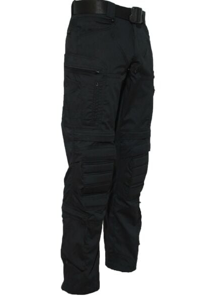 Taktik MUDEIR 11 Cepli Ayarlanabilir Yazlık Pantolon Algan SİYAH