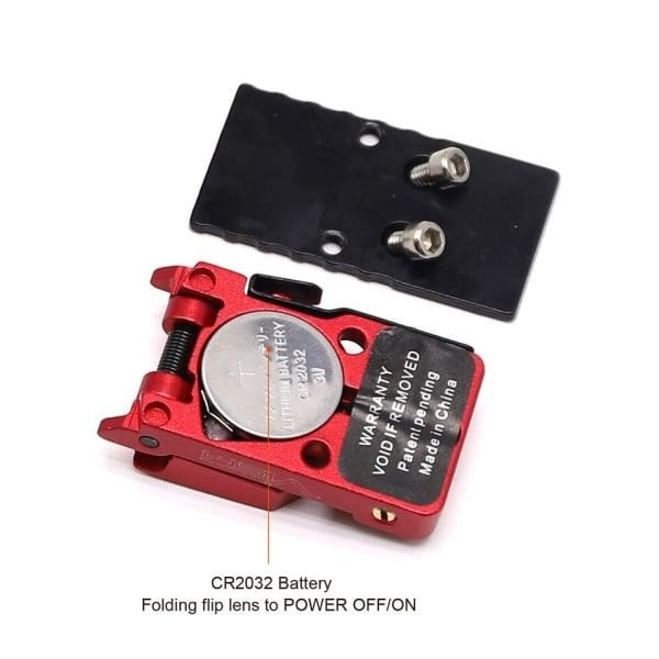 SOTAC Flipdot Reflex Optic 1x22mm 3 MOA Red Dot Sight Kırmızı Nişangah - VISM-RED