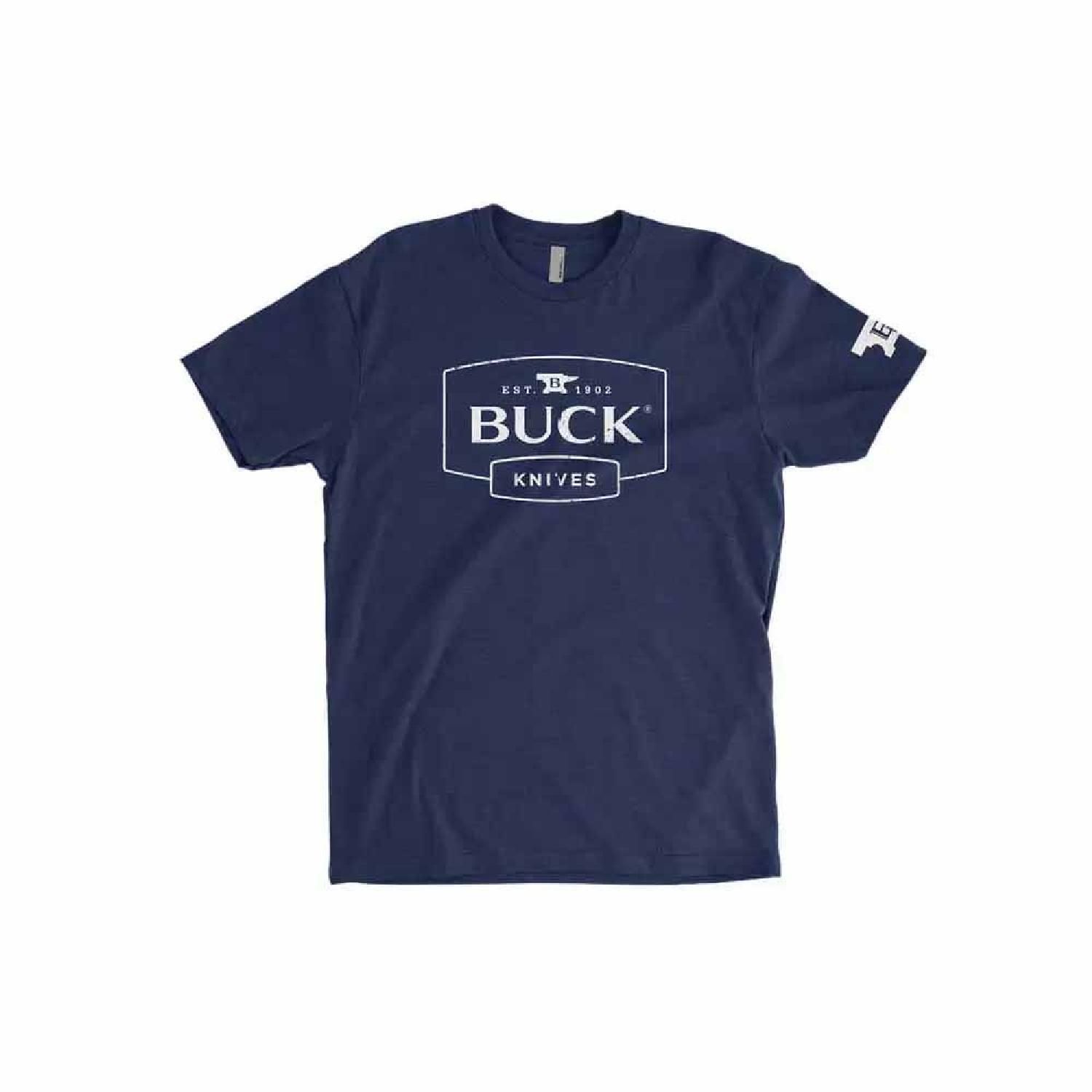 Buck Buck Knives Logo Tişört - Large
