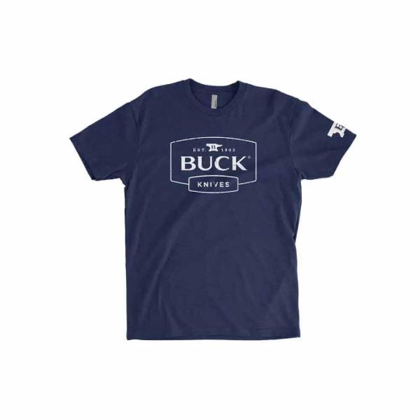 Buck Buck Knives Logo Tişört - Large
