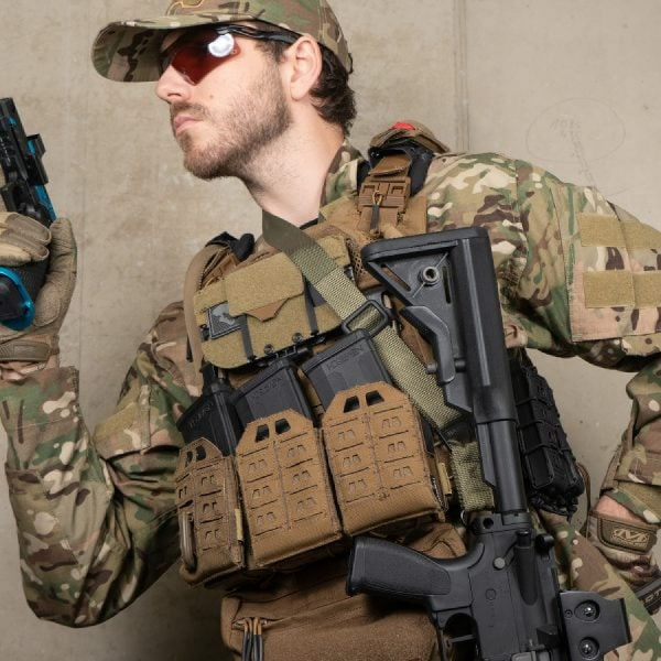 Novritsch QD Assault Sling V3 Siyah – Taktik Tüfek Askı Kayışı (E315B)