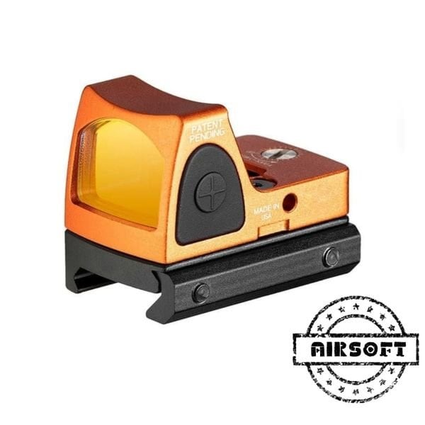 SOTAC RMR Red Dot Reflex Sight Scope Fit 20mm Weaver Rail Nişangah Turuncu - SOTAC-RMR-OG