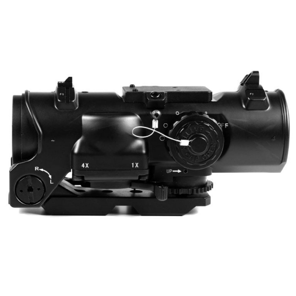 Novritsch 1x / 4x Prism Elcan Tipi Dürbün - BB Korumalı Airsoft Optiği (E173B)