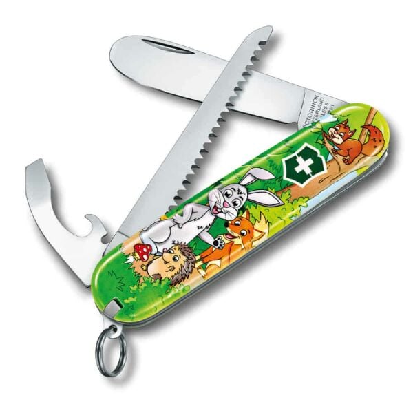 ​Victorinox 0.2373.E2 My First Victorinox Tavşan Desenli Çakı ve Boyama Kitabı