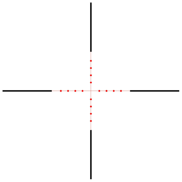 HAWKE Vantage 1'' SFP 4-16x50 AO IR (Mil Dot) Tüfek Dürbünü 14260